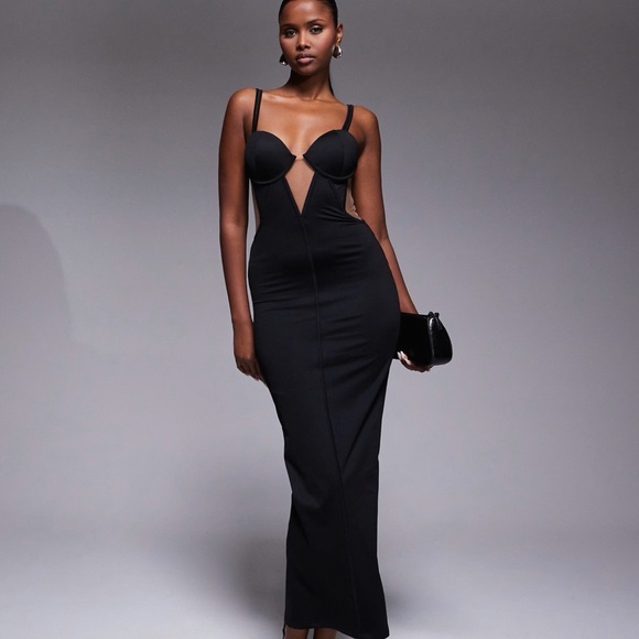 JLUXLABEL Dresses & Skirts - JLUXLABEL Black Cutout Maxi Dress